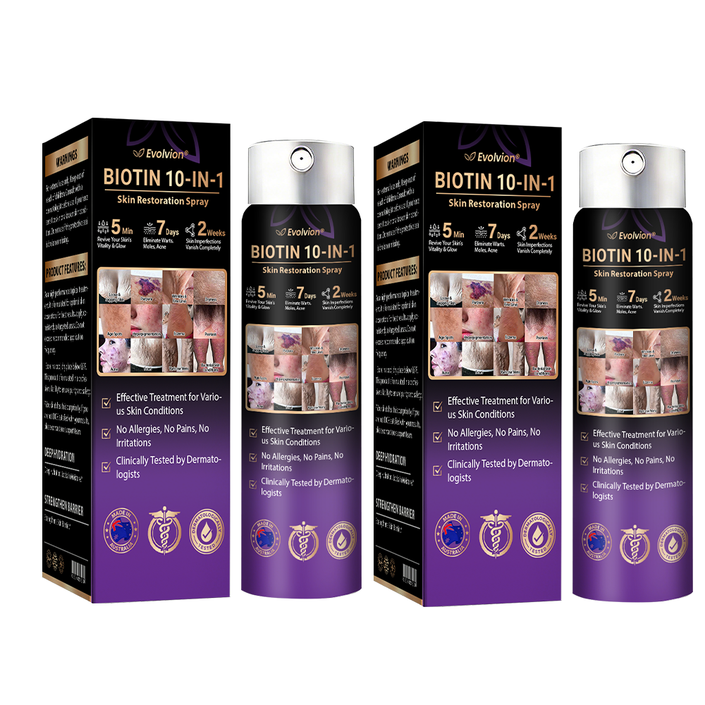 Made and Shipped from Australia ✨Evolvion® Biotin 10-in-1 Skin Restoration Spray 🍀-up