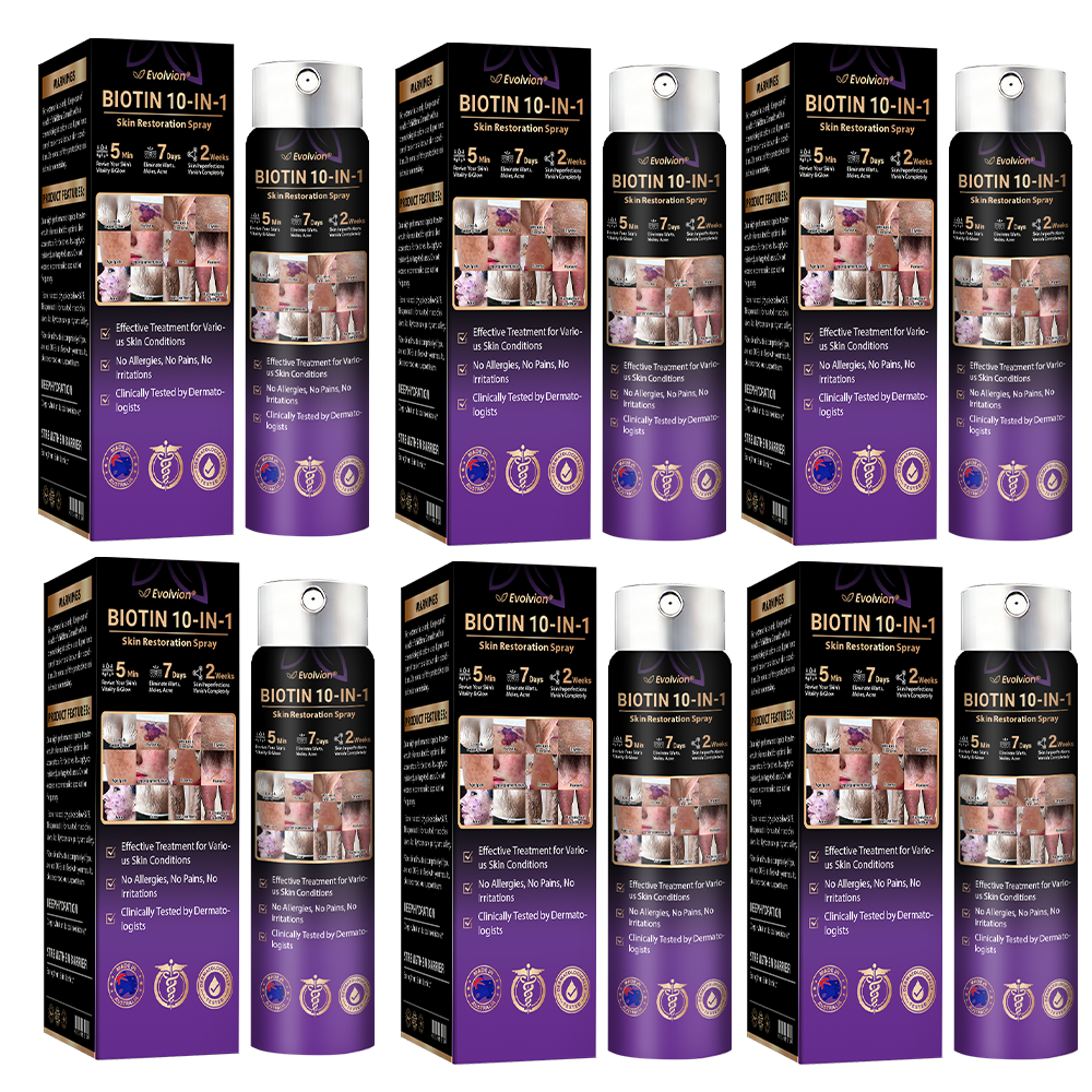 Made and Shipped from Australia ✨Evolvion® Biotin 10-in-1 Skin Restoration Spray 🍀-up