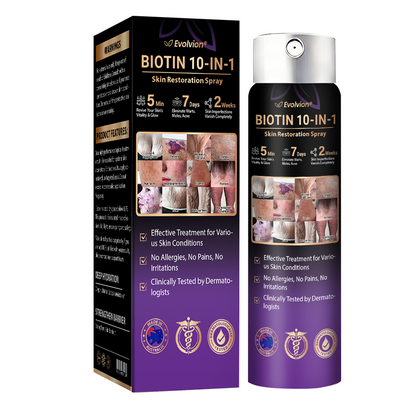 Made and Shipped from Australia ✨Evolvion® Biotin 10-in-1 Skin Restoration Spray 🍀-up