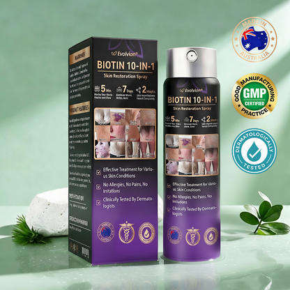 Made and Shipped from Australia ✨Evolvion® Biotin 10-in-1 Skin Restoration Spray 🍀-up