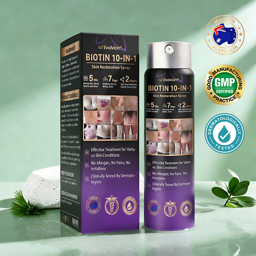 Made and Shipped from Australia ✨Evolvion® Biotin 10-in-1 Skin Restoration Spray 🍀-up