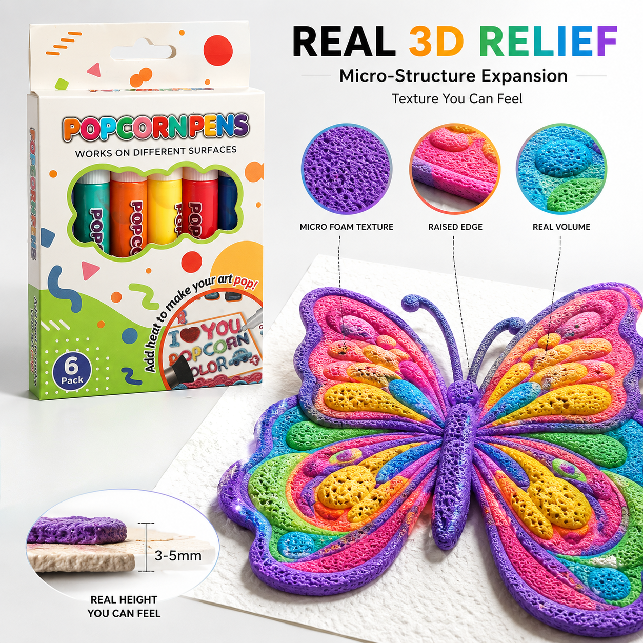 Save 50% by ordering today丨IEY® 3D Relief Art Pen – Turn Flat Drawings Into Touchable 3D Art💫💫